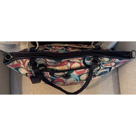 COACH IKAT MULTICOLOR LARGE TOTE C1373-F24444 - Picture 12 of 14
